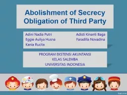 Abolishment  of  Secrecy