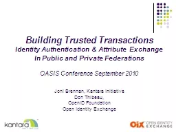 Building Trusted Transactions
