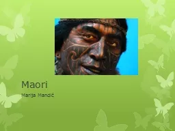 Maori Marija Mandić Maori – ko su?