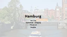 Hamburg Keiu Sulg Alushariduse pedagoog