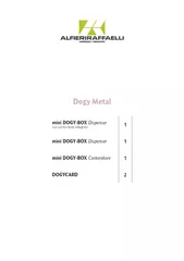 Dogy Metal mini DOGYBOX Dispenser con contenitore inte