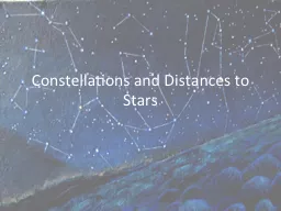 Constellations and Distances to Stars