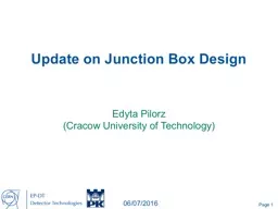 Update on Junction Box Design