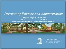 Endowment Overview Division of Finance and Administration