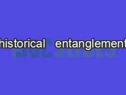 PPT-historical entanglement