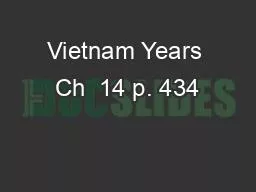 Vietnam Years Ch  14 p. 434