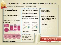 The Practice: A UNLV Community Mental Health Clinic