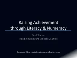 PPT-Geoff Barton Head, King Edward VI School, Suffolk