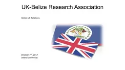 UK-Belize Research Association