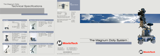 MovieTech MovieTech The Magnum Dolly System Unlimited