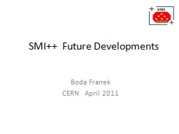 SMI++  Future Developments