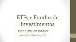 PPT-ETFs e Fundos de Investimentos