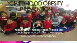 Childhood obesity PREVENTION