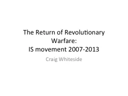 PPT-The Return of Revolutionary Warfare: