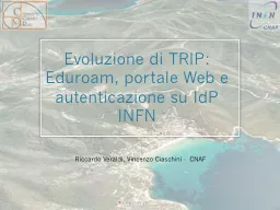 Evoluzione di TRIP:  Eduroam