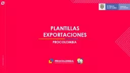 PLANTILLAS EXPORTACIONES