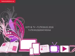 koti & tv –tutkimus 2016