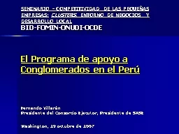 PPT-SEMINARIO - COMPETITIVIDAD DE LAS PEQUEÑAS EMPRESAS: