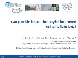 Can particle beam therapy be improved using helium ions?