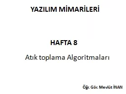 PPT-Öğr . Gör. Mevlüt İNAN