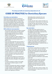 Domiciliary eye examinations Regular sight tests are i