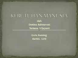 oleh : Destina   Rahmawati