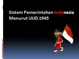 Sistem Pemerintahan   Indo