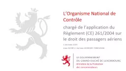 L’Organisme National de Contrôle