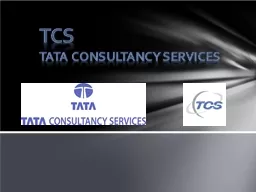 TCS TATA CONSULTANCY SERVICES
