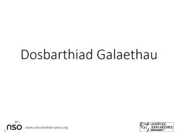 Dosbarthiad Galaethau  Image Credit: NASA