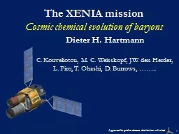 The XENIA  mission   Cosmic chemical evolution of baryons