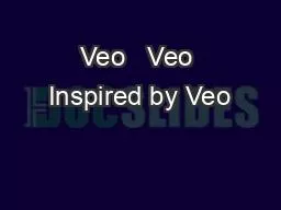Veo   Veo Inspired by Veo