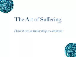 The Art of Suffering  How it can actually help us succeed