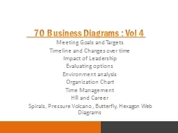 70 Business Diagrams :  Vol