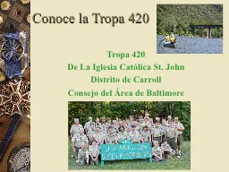 PPT-Conoce la Tropa 420 Tropa 420