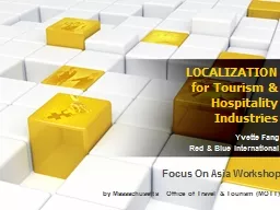LOCALIZATION  for Tourism & Hospitality Industries