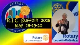 R I C  Suffolk  2018  may  18-19-20