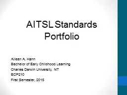 AITSL Standards Portfolio