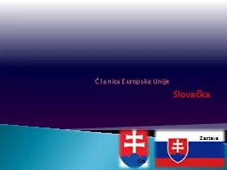 Članica Europske Unije Slovačka