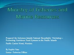 Ministry of Fisheries and Marine Resources