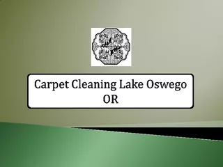 Carpet Cleaning Lake Oswego OR