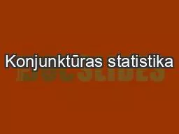 Konjunktūras statistika