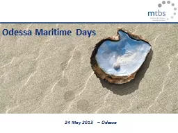 Odessa Maritime Days 24 May 2013