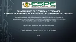 PPT-Departamento de Eléctrica y Electrónica