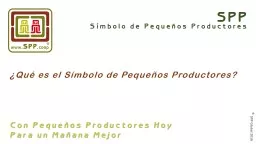 Símbolo de Pequeños Productores