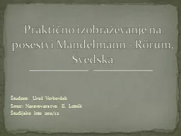 Študent: Uroš Verbovšek