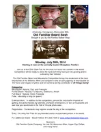  Artistically Homegrown Memorable BM Old Familiar Beard Bash rought to you by Old Familiar Barber Shop Monday July th  tarting at noon at t he centrally located Showplace Pavilion Join us at the Ohio 