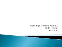 Domingo Corcino Familia