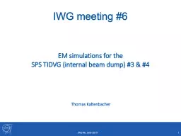 SPS Impedance Model Wrap Up