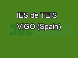 IES de TEIS  VIGO (Spain)